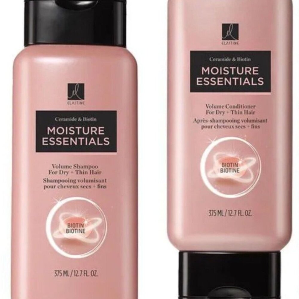 Avon Elastine Moisture Essentials Ceramide & Biotin volume Conditioner 12.7 fl